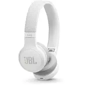 JBL Live 400BT, Langallinen & langaton, 20 - 20000 Hz, Puhelut/Musiikki, 185,8 g, Kuulokkeet, Valkoinen (JBLLIVE400BTWHT)