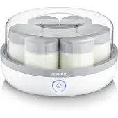 Severin Yaourtière - JG3518 - Kapasiteetti 7 purkkia 150 ml - Ilman BPA - 13W