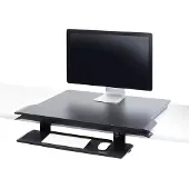 Ergotron – Workfit-tx w/dropdown kb tray, pvc black. (33-467-921)