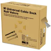 Multibrackets – M CABLE SOCK ROLL VELCRO SILVER 50M-L (7350022732841)