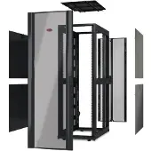 APC NetShelter SX, Itseseisova teline, 48U, 1704 kg, Musta (AR3357X617)