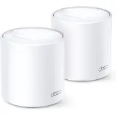 TP-LINK Deco X20, Wi-Fi 6 Mesh -järjestelmä, 2-pack, AX1800, valkoinen