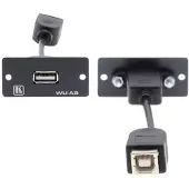 Kramer WU-AB(B) USB WALL PLATE INSERT (85-0118399)