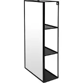 Umbra Seinäpeili hyllyillä , 62 cm, musta