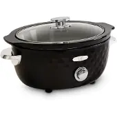 Fritel Family Slow cooker 5.5liter Black/Chrome
