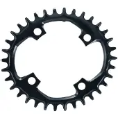 Garbaruk 94BCD Chainring Oval for SRAM, musta 30T 2021 Eturattaat