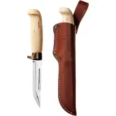 Marttiini Deluxe Classic 167015 Stainless, Curly Birch, bushcraft knife
