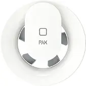 Fresh Pax Calima täysautomaattinen valkoinen poistoilmapuhallin