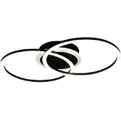 REALITY IMPORT Venida LED kattovalaisin 50cm 3000K 25W pyöreä musta