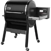 Weber Smoke fire ex4 gbs Pellettipolttoainegrilli musta