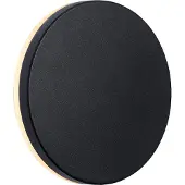 Nordlux LED-ulkoseinävalaisin Nordlux Flint Round Ø15 cm musta