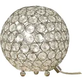 Aneta Pöytävalaisin Aneta Bling ø 15 cm kromi/kirkas