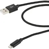 Vivanco Lightning Nylonkaapeli 1,5m