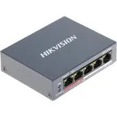 Hikvision DS-3E0105P-E/M(B) 4 Port Fast Ethernet Unmanaged POE Switch (DS-3E0105P-E/M(B))