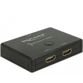 DeLOCK – HDMI 2 - 1 Switch bidirectional 4K 60 Hz (18749)