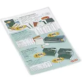 Esselte Heavy Duty korttikotelo / muovitasku, 105my, 100 kpl