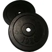 Fit'n Shape Levypainot, rauta (2x2.5-15kg) 30mm - 10 kg
