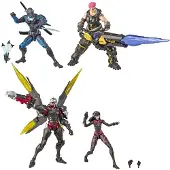 Hasbro Overwatch, Toimintahahmot - Genji, Zarya, Pharah, D.Va