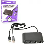 Retro-Bit 4 Player GameCube Controller Adapter - Wired - Nintendo Wii U