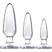 nsnovelties Jelly Rancher Butt Plug Trainer Kit Clear