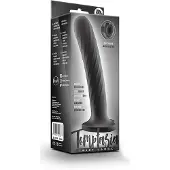 Temptasia Twist Black Dildo - Large