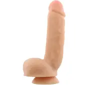 Blush Novelties X5 Hard On – realistinen dildo imukupilla 22 cm (vaalea)