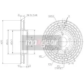 MAXGEAR Jarrulevy (1kpl) 19-1034