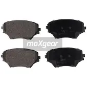 MAXGEAR Jarrupalasarja (4kpl), levyjarru 19-1155