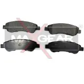 MAXGEAR Jarrupalasarja (4kpl), levyjarru 19-0575