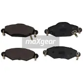 MAXGEAR Jarrupalasarja (4kpl), levyjarru 19-1156