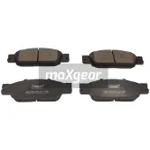 MAXGEAR Jarrupalasarja (4kpl), levyjarru 19-2950