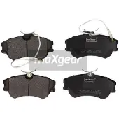 MAXGEAR Jarrupalasarja (4kpl), levyjarru 19-1100