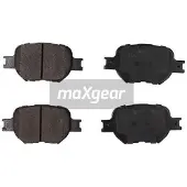 MAXGEAR Jarrupalasarja (4kpl), levyjarru 19-1152
