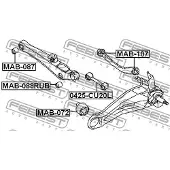 FEBEST Tukivarren hela MAB-088RUB