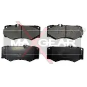MAXGEAR Jarrupalasarja (4kpl), levyjarru 19-0618
