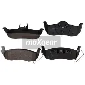 MAXGEAR Jarrupalasarja (4kpl), levyjarru 19-1438