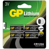 Ginza.se Battery CR123A 4pcs