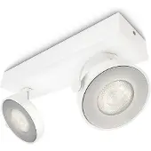 Philips 53172/31/16 - LED-kohdevalaisin MYLIVING CLOCKWORK 2xLED/4W/230V