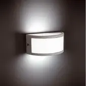 Faro Negus seinävalaisin E27 IP54 12cm harmaa