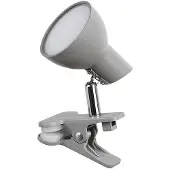 Rabalux 1480 - LED-lamppu kiinnikkeellä NOAH LED/5W/230V harmaa