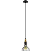 Eglo 33043 - Kattokruunu narulla BAMPTON 1xE27/60W/230V halkaisija 180mm