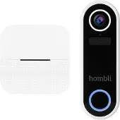 Hombli Doorbell Chime 2, harmaa/valkoinen