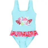 Playshoes Uimapuku turkoosi / limetti / roosa / pitaija / valkoinen