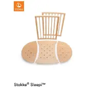 Stokke Sleepi Bed jatkopalat V2 Sleepi Bed Extension, Natural