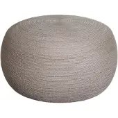 Cane-Line Circle jakkara pyöreä Taupe