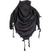 MFH - Max Fuchs MFH Shemagh 110x110cm One-Colored (Color: Black)
