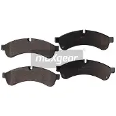 MAXGEAR Jarrupalasarja (4kpl), levyjarru 19-2169