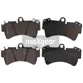 MAXGEAR Jarrupalasarja (4kpl), levyjarru 19-0862