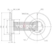 MAXGEAR Jarrulevy (1kpl) 19-1047MAX