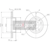MAXGEAR Jarrulevy (1kpl) 19-0799